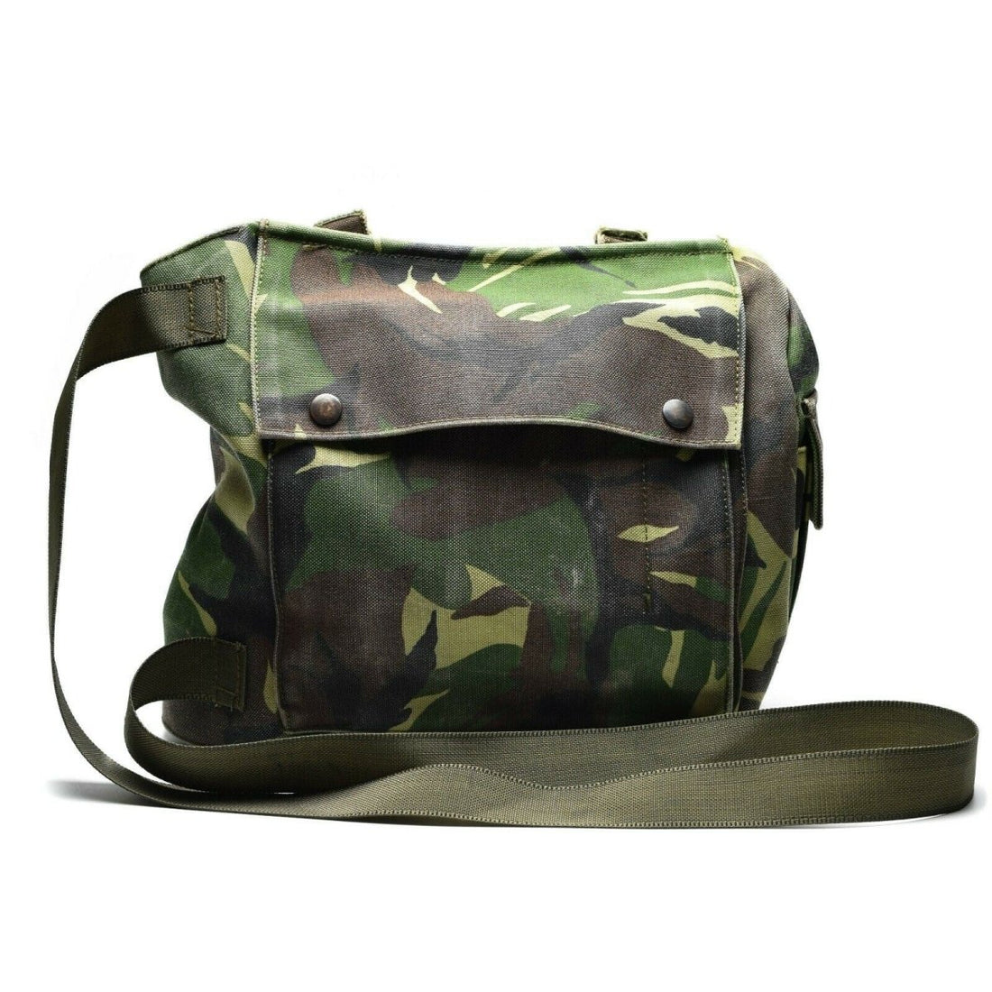 Original Dutch Netherlands army pouch protection mask carrying bag military DPM