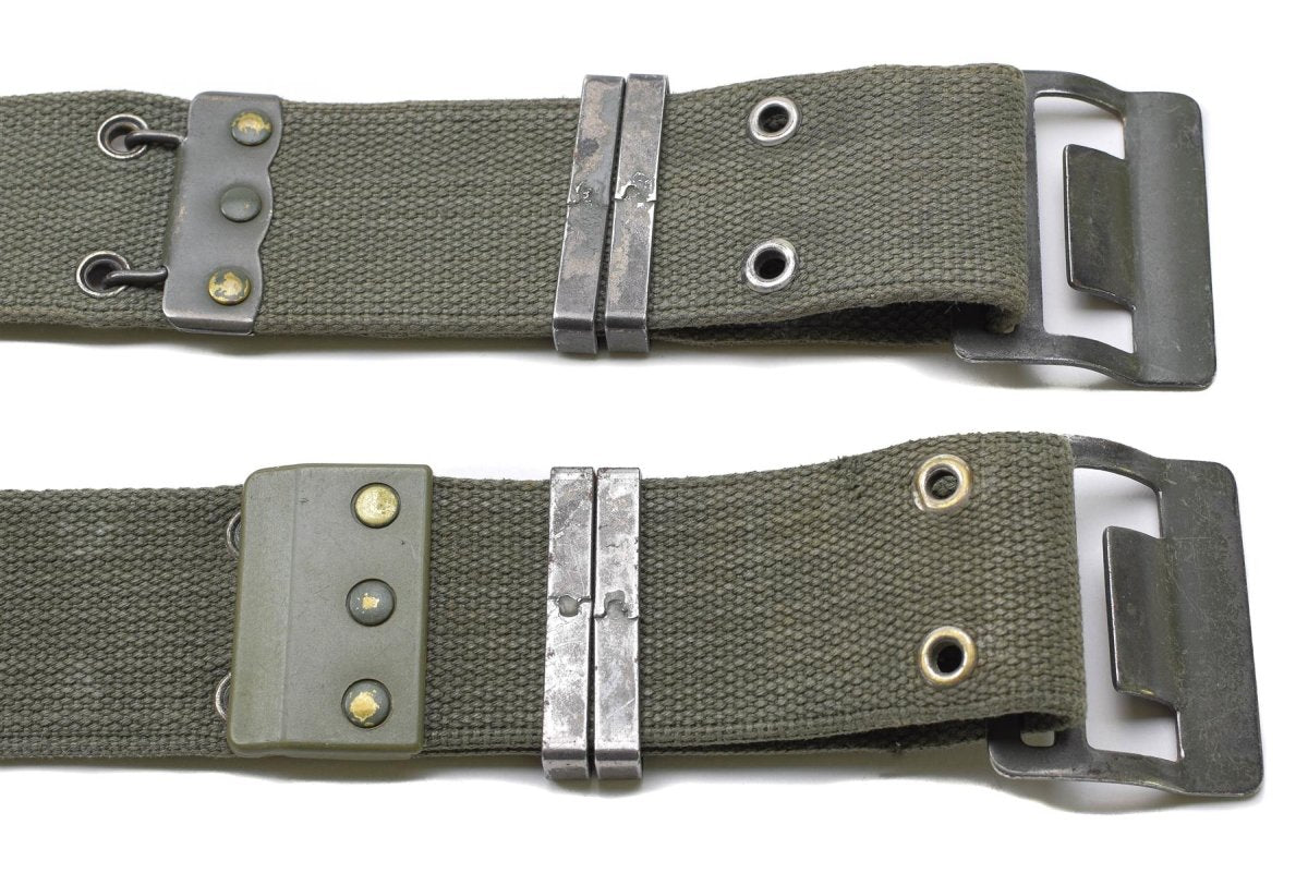 Cintura di cinguetta navy dell'esercito francese originale fama olive ol -web France New