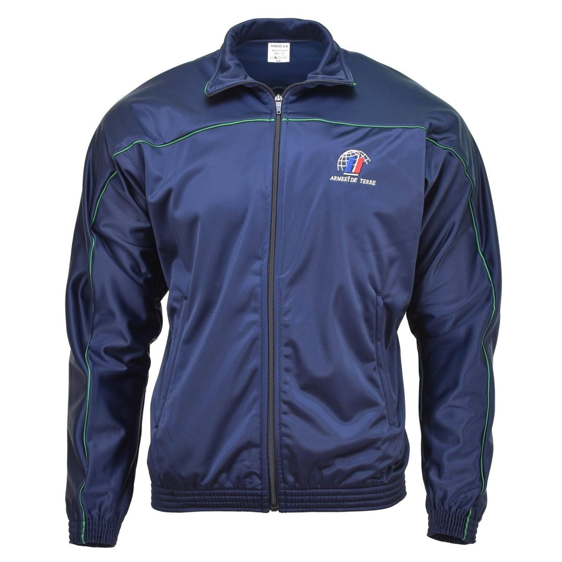 Original French army tracksuit sports jacket activewear suit top blue shirt NEW