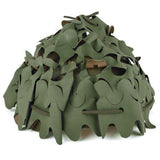 Couvre-chef camouflage original des forces françaises, couvre-chef masquant, marron olive, NEUF