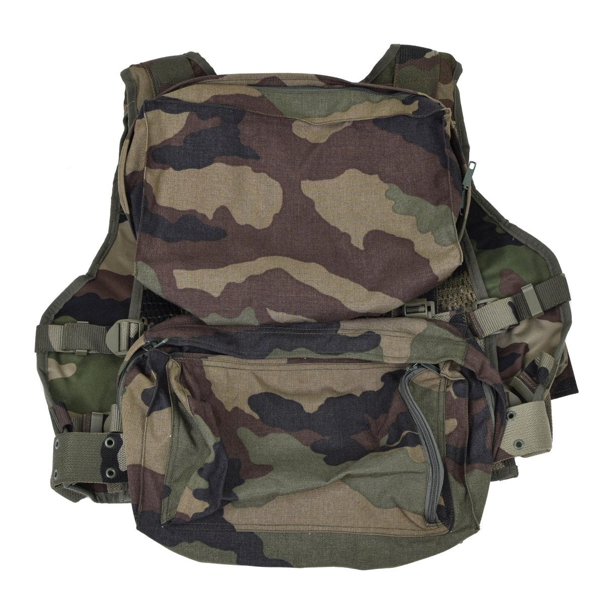 Original French Military Assault tactical CCE vest combat grenade pouches NEW