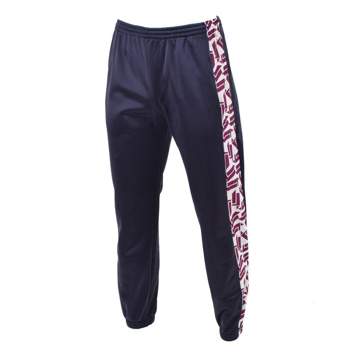 Pantaloni sportivi originali della scuola militare francese degli anni '90, pantaloni sportivi a righe da trekking retrò - GoMilitar