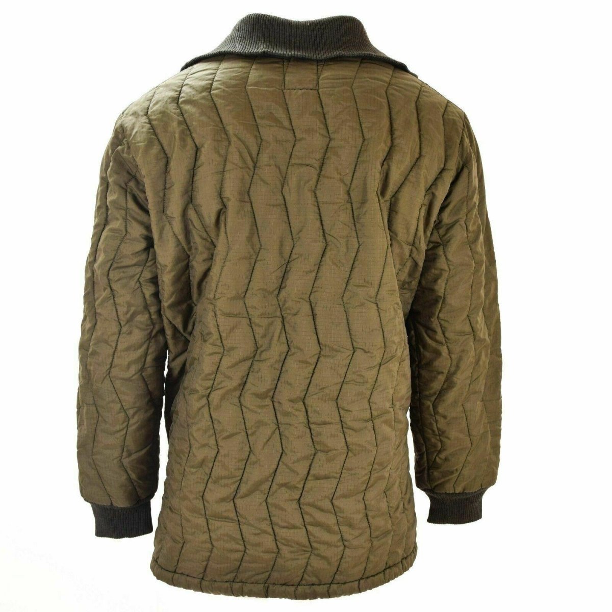 Original German army field jacket parka military issue Flecktarn camo w liner