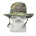 Original Bundeswehr Flecktarn Boonie Hut Camping Jagd Outdoor Sommermütze NEU