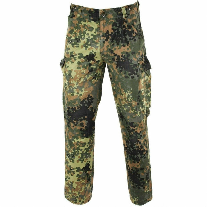 Pantalon camouflage flecktarn original de l'armée allemande, pantalon militaire de combat sur le terrain - GoMilitar
