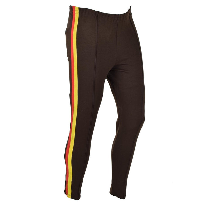 Pantaloni sportivi da allenamento marroni originali NVA dell'esercito tedesco - GoMilitar