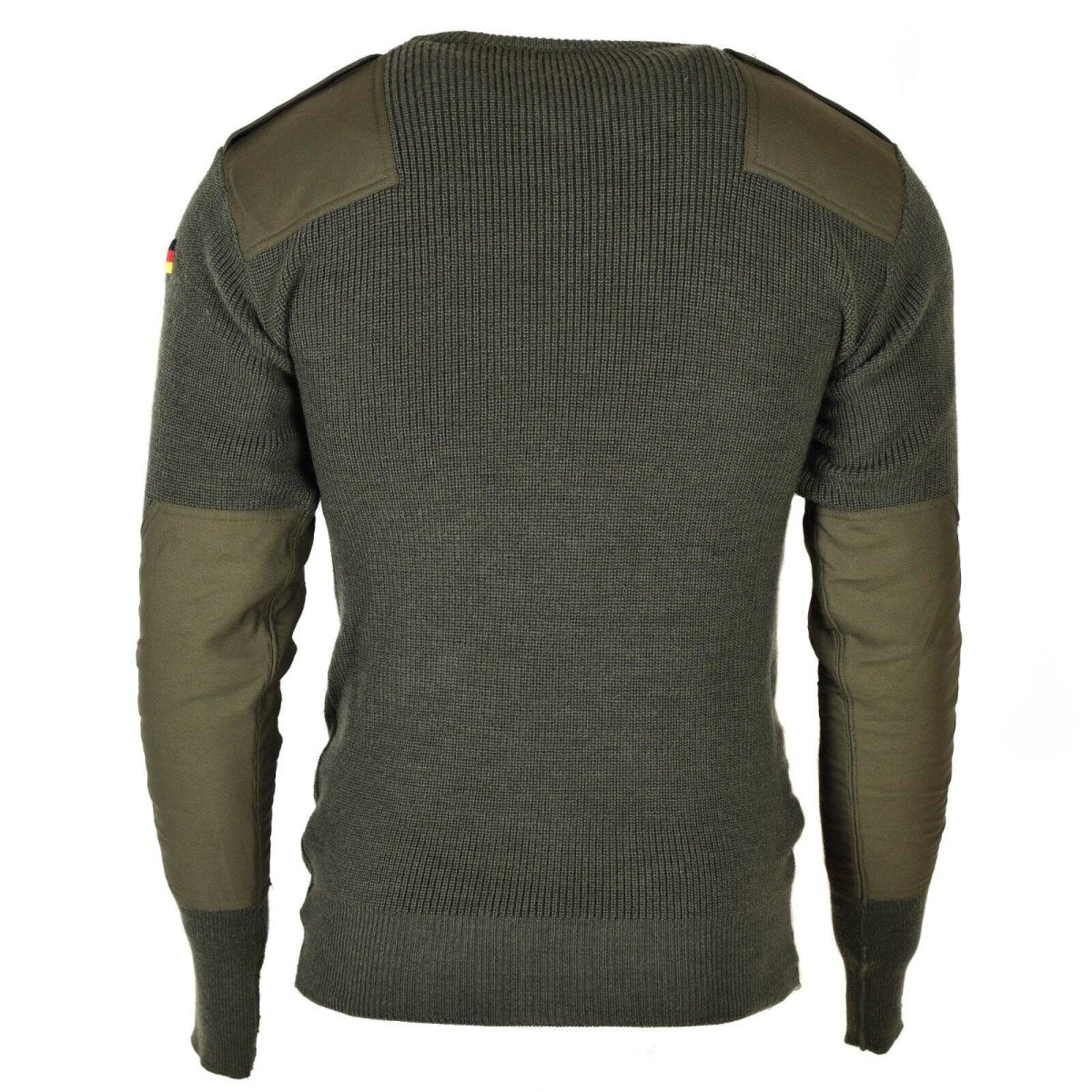 Original German army pullover Commando Jumper Green Olive sweater Wool NEW