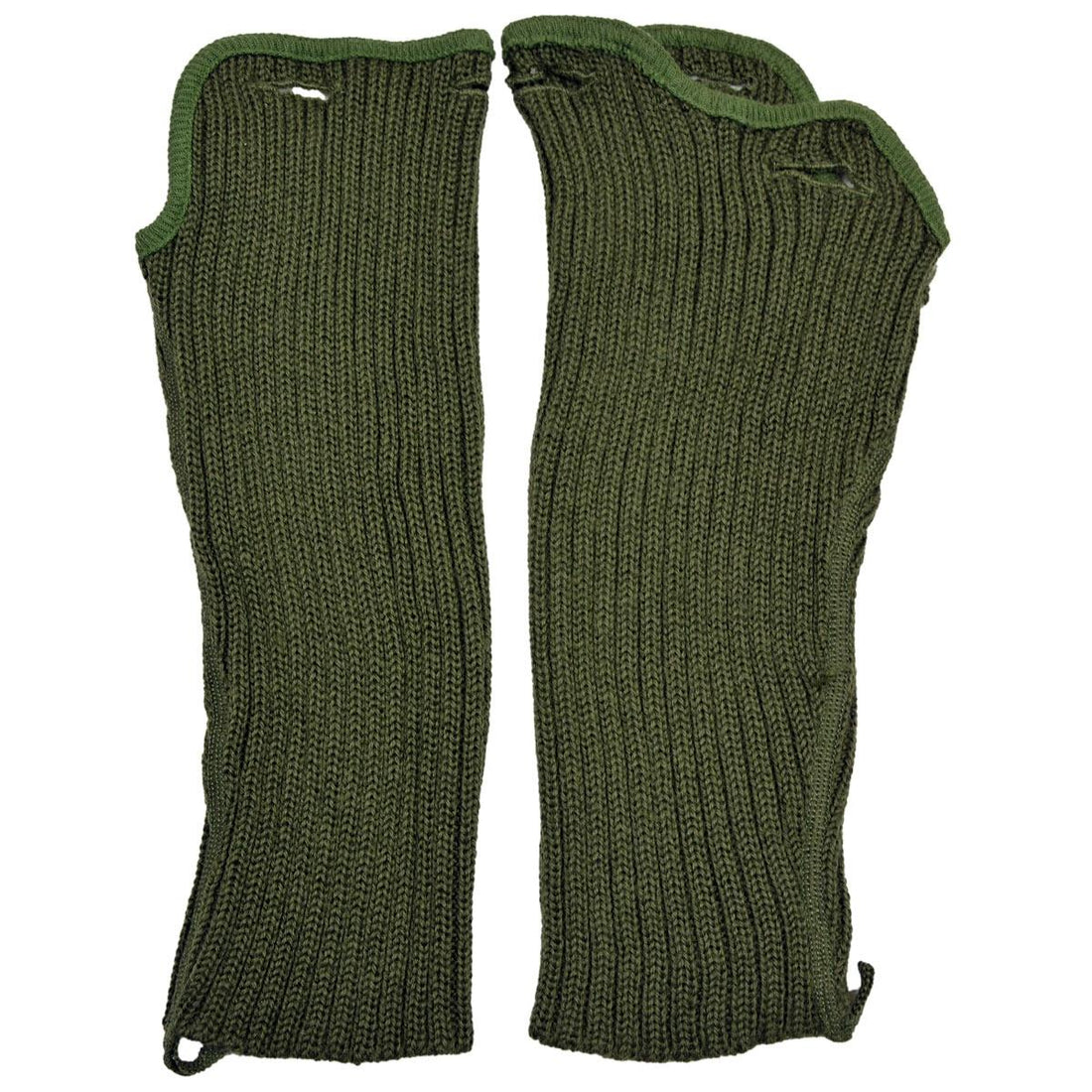 Braccialetti originali dell'esercito tedesco in cotone caldo termico scaldapolsi oliva