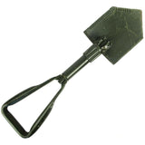 Pala piegata dell'esercito BW tedesco originale. Sopravvivenza Green Spade Outdoor