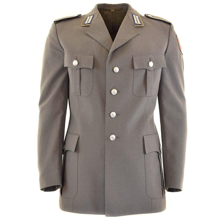 Originale deutsche Militär-Anzugjacke, Deutschland, formelle Uniform, Grau – GoMilitar