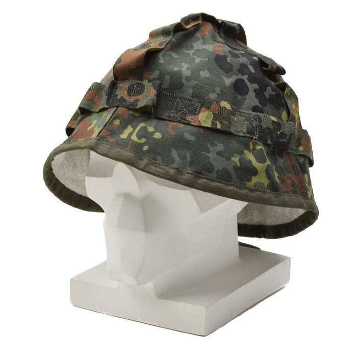 Couvre casque militaire allemand original camouflage flecktarn déguisement armée NOUVEAU - GoMilitar