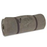 Matelas de couchage militaire allemand original roulé pour camping en plein air, problème de l'armée, olive