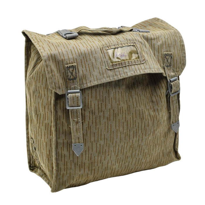 Zaino tattico militare tedesco originale Vintage Metal Buckets Raindrop camo - GoMilitar