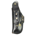 Original German police pistol holster black leather holder