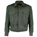 Veste de campagne originale de l'armée grecque en gabardine de laine blaze Grèce militaire NEUF