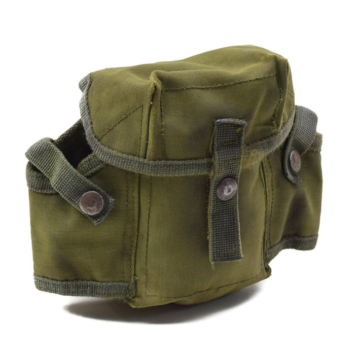 Original Greek Military LC-1 Style Magazine Pouch Webbing Utility Olive - GoMilitar