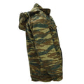 Giacca da campo militare greca originale M65 con fodera rimovibile, edizione militare, mimetica lucertola