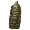 Giacca da campo militare greca originale M65 con fodera rimovibile, edizione militare, mimetica lucertola