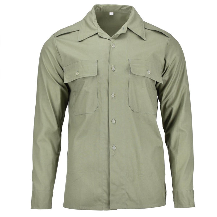 Maglia da combattimento militare originale ungherese oliva manica lunga con tasche campo NOVITÀ\ - GoMilitar