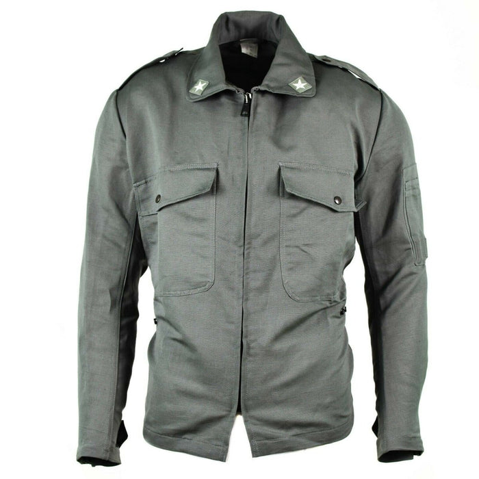 Originale graue Jacke der italienischen Armee, Luftwaffen-Militär-BDU-Überschuss-Hemd, NEU – GoMilitar
