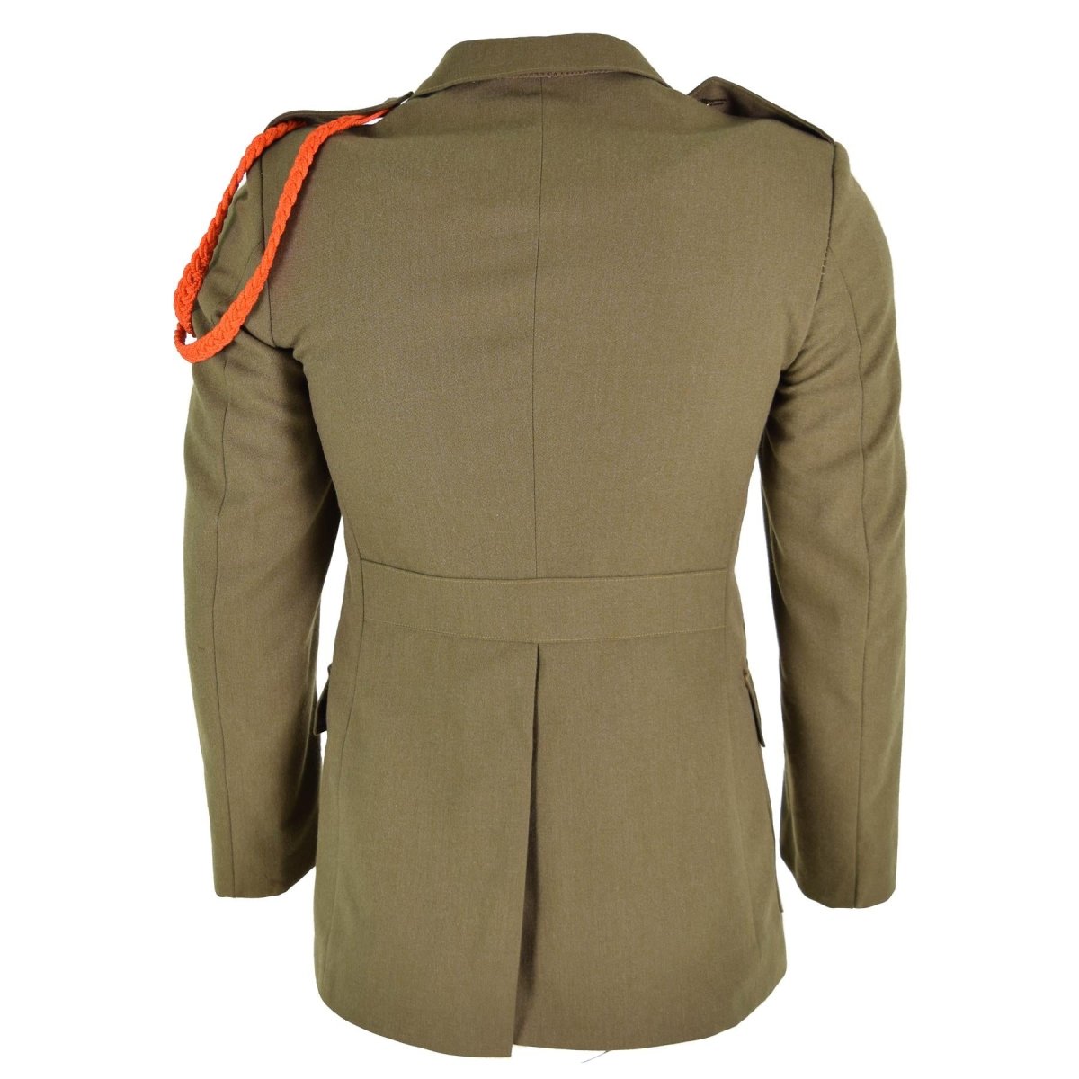 Original Italian army jacket brown parade uniform dress wool military issue