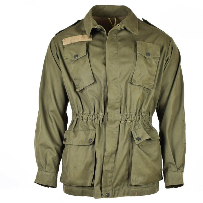 Original olivgrüne Jacke der italienischen Armee, Militär-BDU-Überschussausgabe - GoMilitar