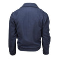 Original italienische Armee Vintage Ike Jacke Wollbluse Kleid Jacke Uniform blau
