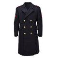 Cappotto Abito Originale Militare Carabinieri Italiano Lana Doppio Petto Nero