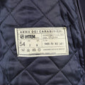 Original Italian Military Police Coat long carabinieri Italy trench coat w liner