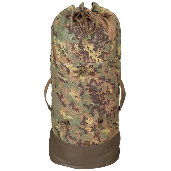 Original italienischer militärischer taktischer Kampfrucksack Vegetato im Tarnmuster, 40 l Tasche, NEU – GoMilitar
