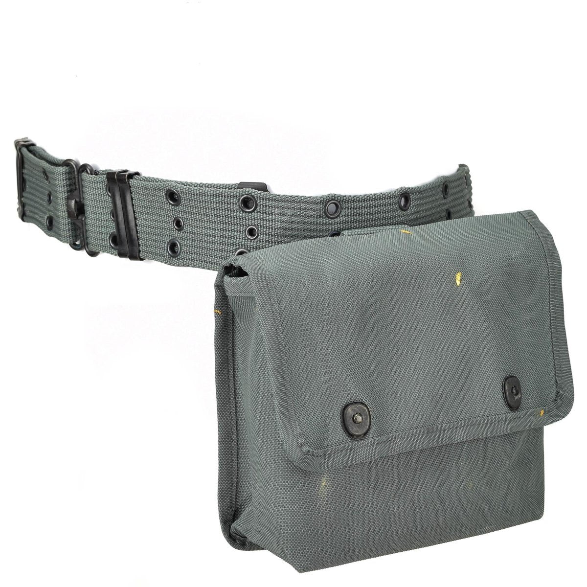 Original Italian police pistol belt holster with ammo pouch waist system NEW