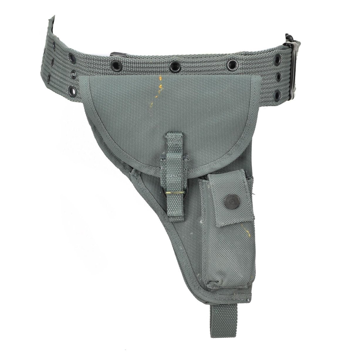 Original Italian police pistol belt holster with ammo pouch waist system NEW