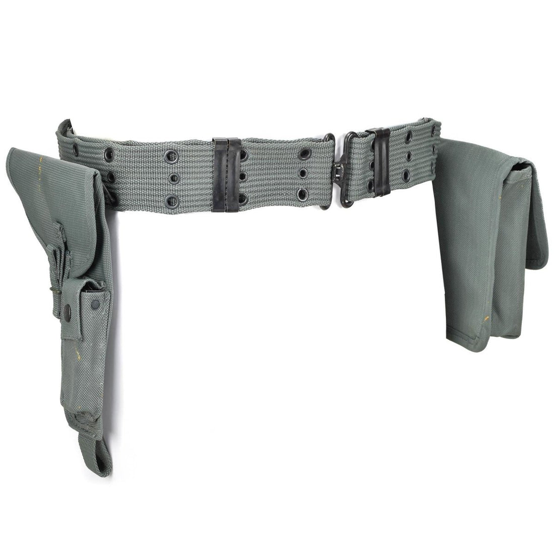 Original Italian police pistol belt holster with ammo pouch waist system NEW