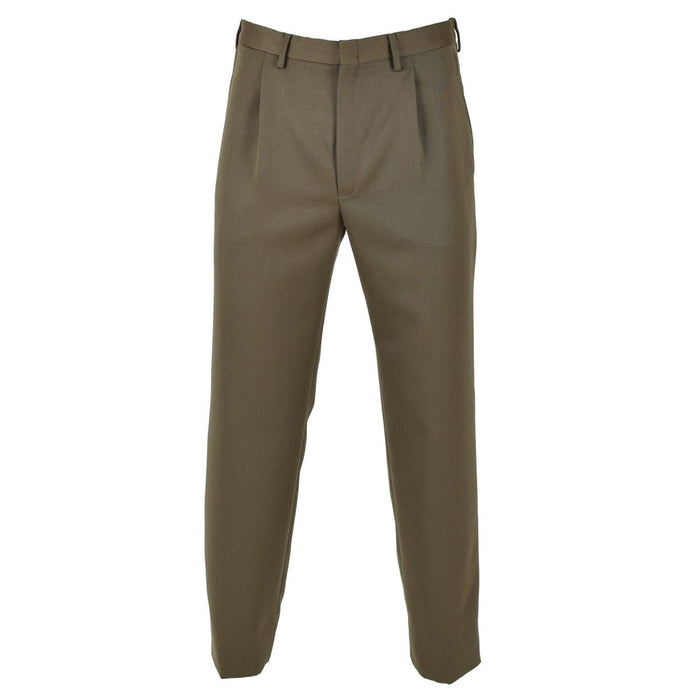 Original Italy military Formal Pants PANTALONE VERDE vintage Brown - GoMilitar