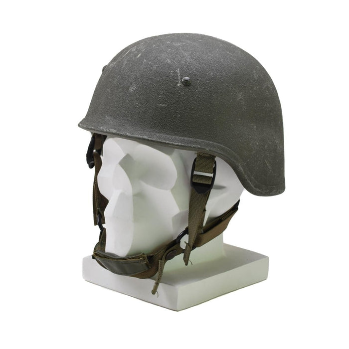 Casque militaire italien original balistique T.P OD couverture verte combat tactique - GoMilitar