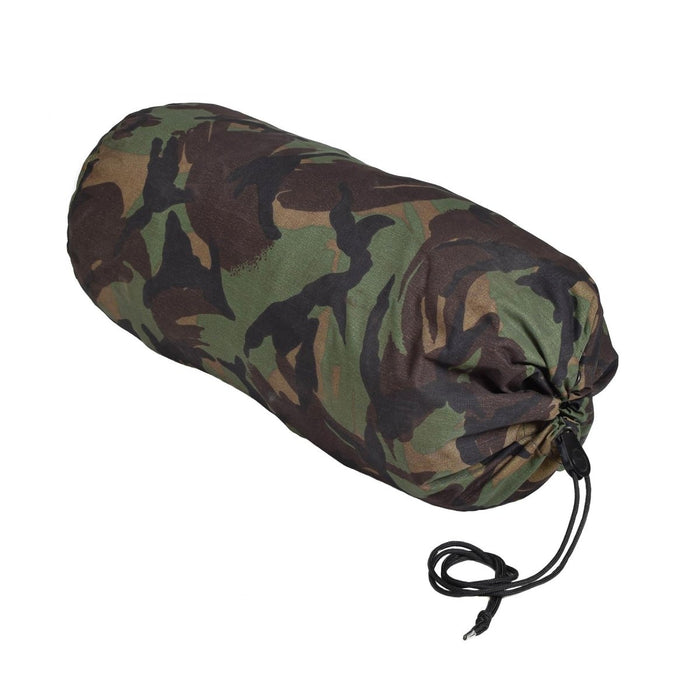 Borsa impermeabile a compressione mimetica militare olandese per la protezione di attrezzature da campeggio e da esterno.