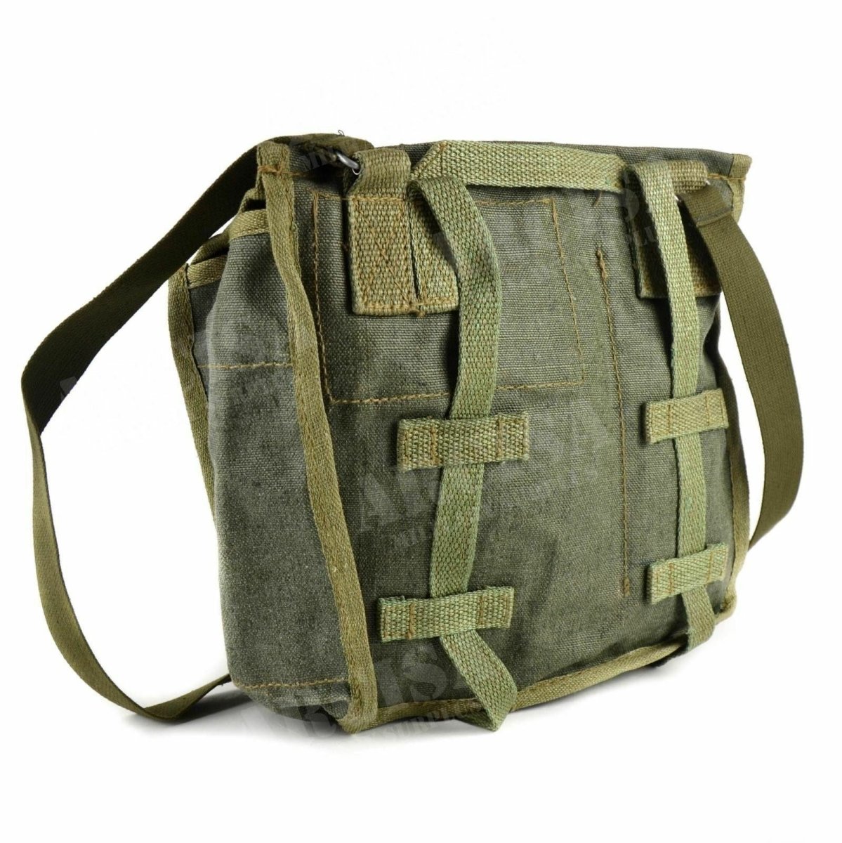 Original Polece Army Haversack Canvas Bashcraft Bushcraft sacca per sacca a tracolla