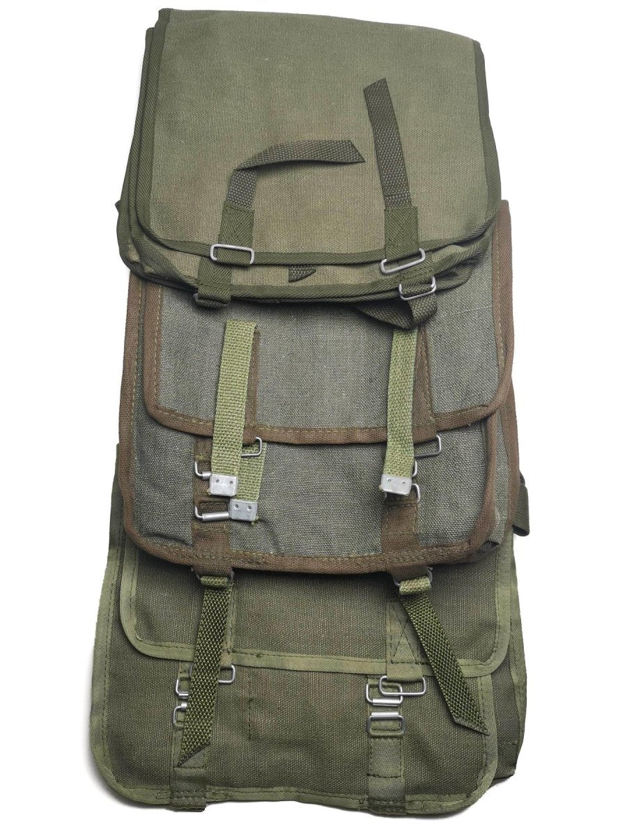 Original Polece Army Haversack Canvas Bashcraft Bushcraft sacca per sacca a tracolla
