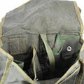 Original Polece Army Haversack Canvas Bashcraft Bushcraft sacca per sacca a tracolla