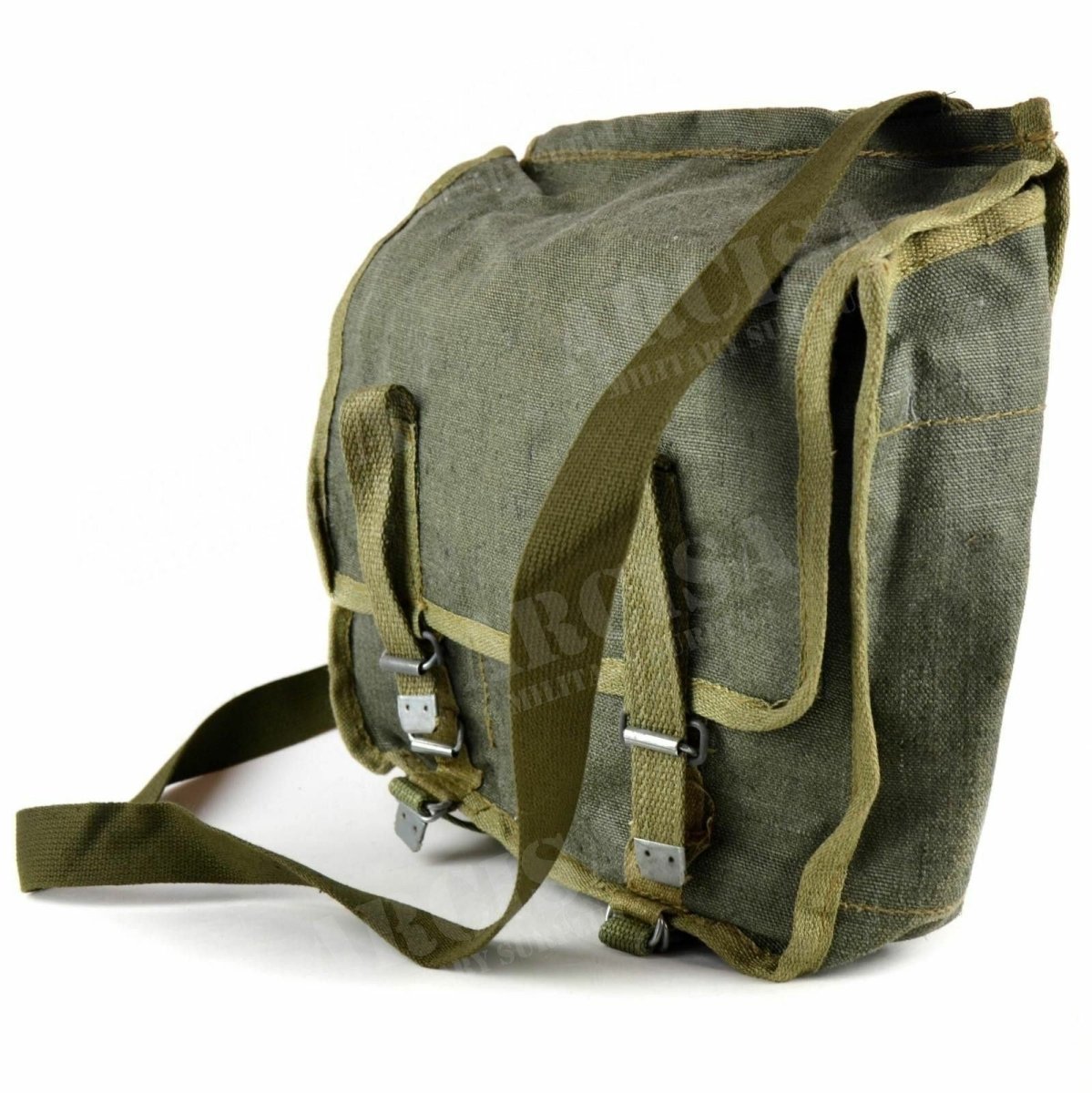 Original Polece Army Haversack Canvas Bashcraft Bushcraft sacca per sacca a tracolla