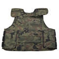 Gilet de combat militaire polonais original, pare-balles, balistique, pétales polonais, camouflage