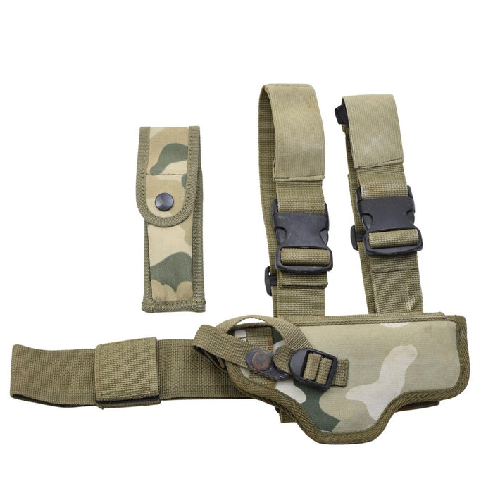 Original polnisches Militär-Drop-Leg-Holster Tactical WIST – 94 Pantera Desert Camo – GoMilitar