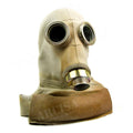 Oggetto da collezione maschera antigas SR 1 originale militare polacca dell'era sovietica, grigio vintage