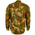 Chemise de combat M90 originale de l'armée roumaine, poches poitrine, camouflage à feuilles extérieures