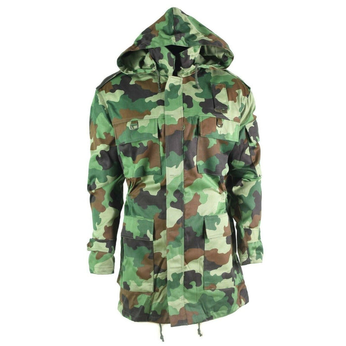 Originaler Parka der serbischen Armee, Spezialeinheitstruppen, BDU-Jacke mit Futter, NEU – GoMilitar