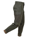 Pantalon de campagne original de l'armée suédoise M39/58 en laine cargo surplus vert olive