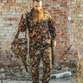 Original Swiss army jacket M83 combat field Alpenflage Camo shirt zipped NEW