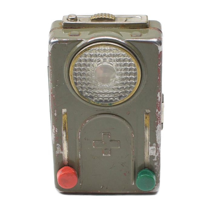 Lampada di segnalazione militare originale dell'esercito svizzero Torcia di emergenza colore verde rosso - GoMilitar