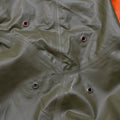 Original Schweizer Armee Regenjacke oliv Zivilschutz wasserdichter Langmantel NEU