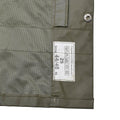Original Swiss Civil Protection Waterproof Rain Jacket Long Coat Olive